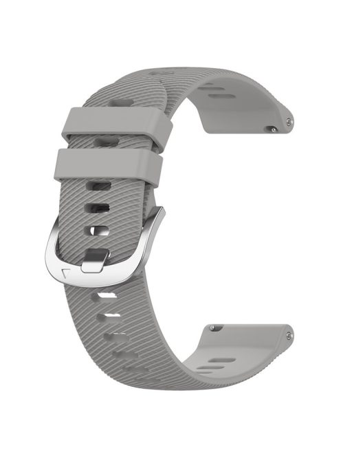 For Garmin D2 Air X10 20mm Replacement Wrist Band Soft Silicone Watch Strap - Light Grey