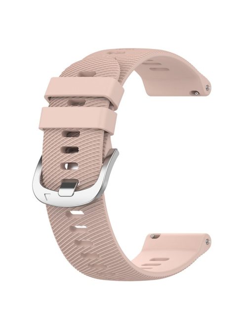 For Garmin D2 Air X10 20mm Replacement Wrist Band Soft Silicone Watch Strap - Light Pink