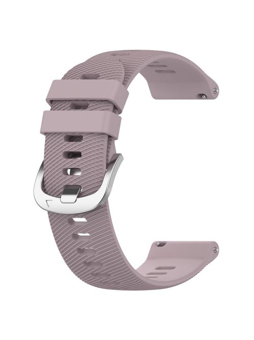 For Garmin D2 Air X10 20mm Replacement Wrist Band Soft Silicone Watch Strap - Purple