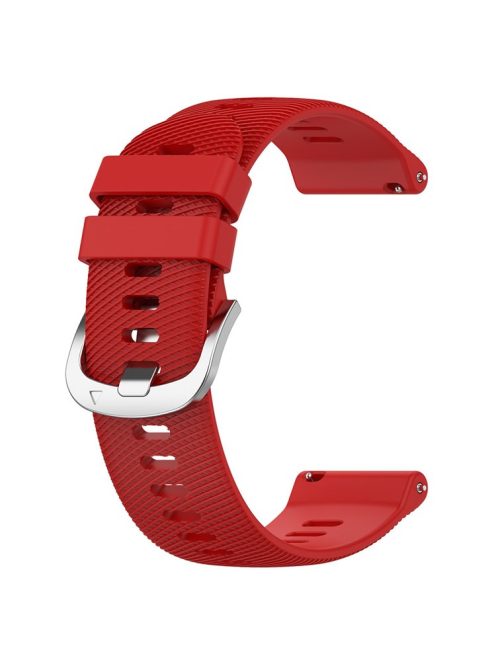 For Garmin D2 Air X10 20mm Replacement Wrist Band Soft Silicone Watch Strap - Red