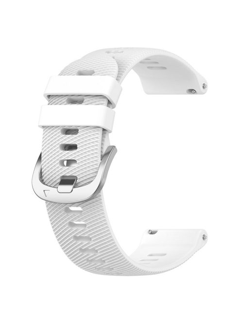 For Garmin D2 Air X10 20mm Replacement Wrist Band Soft Silicone Watch Strap - White