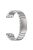 For Garmin Descent G1 / Fenix 7 / 6 Pro / 5 Plus Titanium Steel 3 Beads Smart Watch Band 22mm Universal Quick Release Replacement Strap - Silver