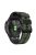 For Garmin Descent G1 / Fenix 7 / Fenix 6 Pro / Fenix 5 Plus Dual Color Silicone Wrist Strap Smart Watch Band 22mm - Army Green / Black