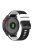 For Garmin Descent G1 / Forerunner 935 / Forerunner 945 Textured Silicone Wrist Watch Band Dual-Color Replacement Strap - Black  /  White