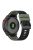 For Garmin Descent G1 / Forerunner 935 / Forerunner 945 Textured Silicone Wrist Watch Band Dual-Color Replacement Strap - Blackish Green  /  Black