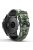 For Garmin Descent G1 / Instinct 2 / Epix Gen2 Printed Pattern Watch Band Soft Silicone Quick Release Replacement Sport Strap - Camouflage Green