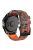 For Garmin Descent G1 / Instinct 2 / Epix Gen2 Printed Pattern Watch Band Soft Silicone Quick Release Replacement Sport Strap - Camouflage Orange