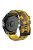 For Garmin Descent G1 / Instinct 2 / Epix Gen2 Printed Pattern Watch Band Soft Silicone Quick Release Replacement Sport Strap - Camouflage Yellow