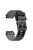 For Garmin Descent G1 / Instinct 2 Watch Strap Replacement Quick Release Dual-color Silicone Watch Band  - Black  /  Grey