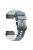 For Garmin Descent G1 / Instinct 2 Watch Strap Replacement Quick Release Dual-color Silicone Watch Band  - Blue  /  Grayish-white