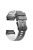 For Garmin Descent G1 / Instinct 2 Watch Strap Replacement Quick Release Dual-color Silicone Watch Band  - Grey  /  White