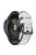 For Garmin Enduro / Tactix Delta / Tactix 7 Pro PU Leather Coated Silicone Watch Band 26mm Three-color Stitching Line Quick Release Sweatproof Strap - White