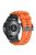 For Garmin Fenix 3 / 5 / 5X / 6X / 7X Replacement Strap 22mm Universal Smart Watch Fluorubber Wrist Band - Orange