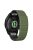 For Garmin Fenix 5 / 5X / 6X / 7X Replacement Strap 26mm Dual Color Silicone Smart Watchband - Army Green / Black