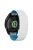 For Garmin Fenix 5 / 5X / 6X / 7X Replacement Strap 26mm Dual Color Silicone Smart Watchband - White / Blue