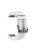 For Garmin Fenix 5 Silicone Sport Watch Band Adjustable Wrist Strap with Black Buckle - White