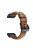 For Garmin Fenix 5S Genuine Leather Watch Strap Crazy Horse Texture Replacement Band - Light Brown