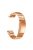 For Garmin Fenix 5S Quick Release Stainless Steel Watch Band Replacement Strap with Folding Clasp - Rose Gold