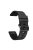 For Garmin Fenix 6 / Amazfit Falcon Leather Smart Watch Band Pin Buckle Wrist Strap Replacement - Black