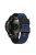 For Garmin Fenix 6 / Fenix 5 / Forerunner 945 / Forerunner 935 / MARQ Dual Color Watch Band 22mm Soft Silicone Replacement Band Strap Accessory - Midnight Blue / Black