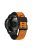 For Garmin Fenix 6 / Fenix 5 / Forerunner 945 / Forerunner 935 / MARQ Dual Color Watch Band 22mm Soft Silicone Replacement Band Strap Accessory - Orange / Black