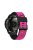 For Garmin Fenix 6 / Fenix 5 / Forerunner 945 / Forerunner 935 / MARQ Dual Color Watch Band 22mm Soft Silicone Replacement Band Strap Accessory - Pink / Black