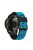 For Garmin Fenix 6 / Fenix 5 / Forerunner 945 / Forerunner 935 / MARQ Dual Color Watch Band 22mm Soft Silicone Replacement Band Strap Accessory - Sky Blue / Black