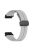 For Garmin Fenix 7 / 6 / 5 / Huami Amazfit Falcon Silicone Watch Band Magnetic Buckle Strap with 22mm PC Connector - Grey