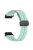 For Garmin Fenix 7 / 6 / 5 / Huami Amazfit Falcon Silicone Watch Band Magnetic Buckle Strap with 22mm PC Connector - Mint Green