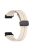 For Garmin Fenix 7 / 6 / 5 / Huami Amazfit Falcon Silicone Watch Band Magnetic Buckle Strap with 22mm PC Connector - Retro White