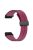 For Garmin Fenix 7 / 6 / 5 / Huami Amazfit Falcon Silicone Watch Band Magnetic Buckle Strap with 22mm PC Connector - Wine Red