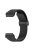 For Garmin Fenix 7 / 6 / 5 22mm Wrist Strap Flexible Silicone Watch Band with Magnetic Buckle - Black