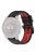 For Garmin Fenix 7 / 7 Pro / 6 / 6 Pro QuickFit 22mm Watch Band Dual Color Silicone Strap - Black+Red