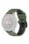 For Garmin Fenix 7 / 7 Pro / 6 / 6 Pro QuickFit 22mm Watch Band Dual Color Silicone Strap - Olive Green+Black