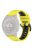 For Garmin Fenix 7 / 7 Pro / 6 / 6 Pro QuickFit 22mm Watch Band Dual Color Silicone Strap - Yellow+Black