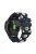 For Garmin Fenix 7 / Descent G1 / Epix Gen2 Silicone Watch Band Football Pattern 22mm Watch Strap - Midnight Blue