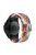 For Garmin Fenix 7 / Epix / Instinct 2 / Approach S62 / Fenix 5 Nylon Strap 22mm Smart Watch Band with Buckle - Official Rainbow