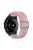 For Garmin Fenix 7 / Epix / Instinct 2 / Approach S62 / Fenix 5 Nylon Strap 22mm Smart Watch Band with Buckle - Pink / White