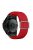 For Garmin Fenix 7 / Epix / Instinct 2 / Approach S62 / Fenix 5 Nylon Strap 22mm Smart Watch Band with Buckle - Red