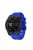 For Garmin Fenix 7 / Fenix 6 Pro / 5 / Amazfit Falcon Flexible Silicone Watch Band Replacement Stylish Wrist Strap with Buckle - Blue