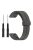 For Garmin Fenix 7 / Forerunner 965 / 955 / 945 / 935 Silicone Band Black Buckle 22mm Watch Strap - Space Grey