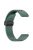 For Garmin Fenix 7 / Forerunner 965 / 955 / 945 / 935 Watch Band 22mm Silicone Breathable Wristband - Dark Green