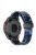 For Garmin Fenix 7 / Forerunner 965 / 955 / 945 / 935 Watch Band Black Buckle 22mm Camouflage Wriststrap - Camo Blue