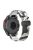 For Garmin Fenix 7 / Forerunner 965 / 955 / 945 / 935 Watch Band Black Buckle 22mm Camouflage Wriststrap - Camo White