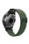 For Garmin Fenix 7 / Forerunner 965 / 955 / 945 / 935 Watch Strap Nylon Loop Quick Release 22mm Wristband - Army Green