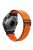 For Garmin Fenix 7 / Forerunner 965 / 955 / 945 / 935 Watch Strap Nylon Loop Quick Release 22mm Wristband - Orange