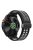 For Garmin Fenix 7 Pro / Fenix 7 Replacement Band 22mm Silicone Strap with Magnetic Buckle - Black+Grey