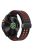 For Garmin Fenix 7 Pro / Fenix 7 Replacement Band 22mm Silicone Strap with Magnetic Buckle - Black+Red