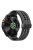 For Garmin Fenix 7 Pro / Fenix 7 Replacement Band 22mm Silicone Strap with Magnetic Buckle - Coal Black+Black