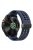 For Garmin Fenix 7 Pro / Fenix 7 Replacement Band 22mm Silicone Strap with Magnetic Buckle - Dark Blue+Black